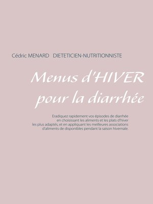 cover image of Menus d'hiver pour la diarrhée